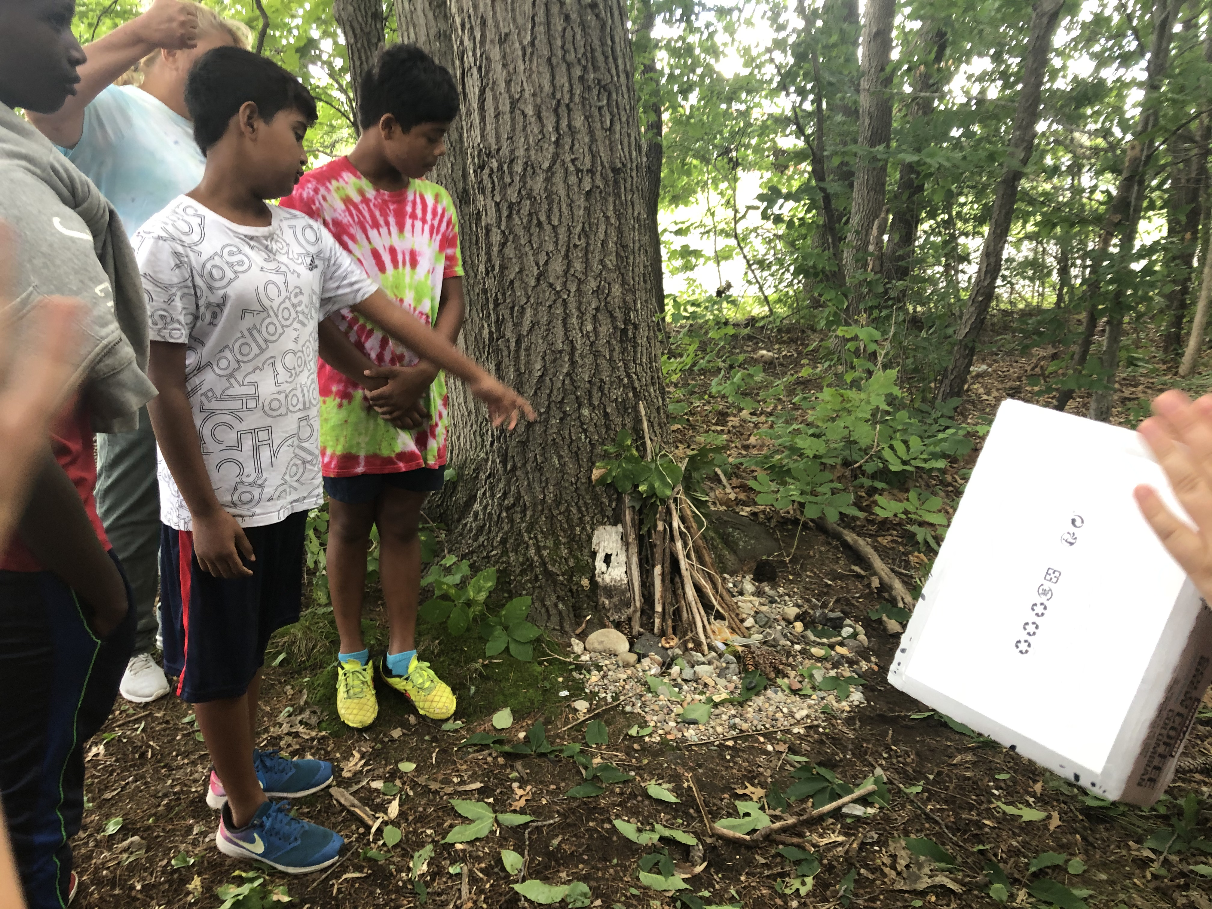 Students nature